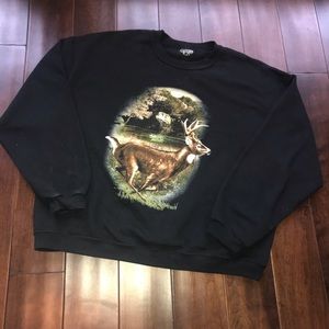 Deer and Bass Great Outdoors Sweatshirt